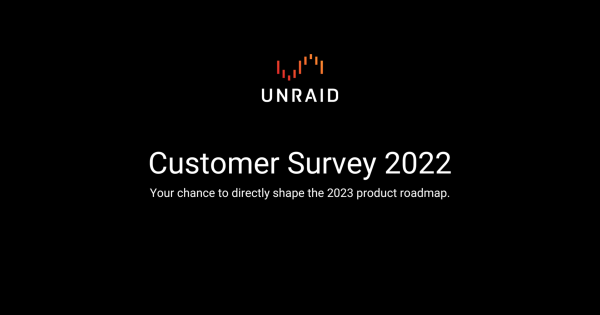 Unraid | Help Shape the Future of Unraid OS